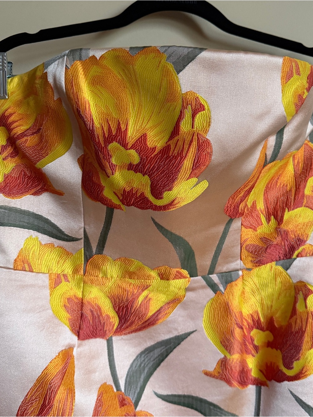 MILLY 🌷 Orion Tulip Jacquard Dress - Picture 7 of 12